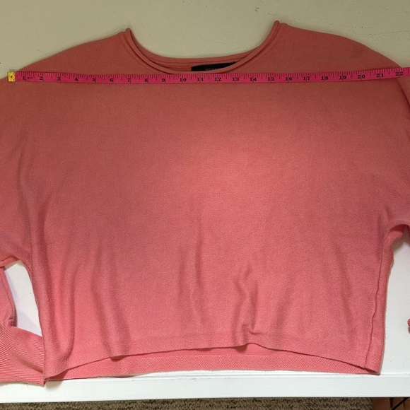 Zesica two-piece pink loungewear long sleeve & shorts size Large - Picture 4 of 8